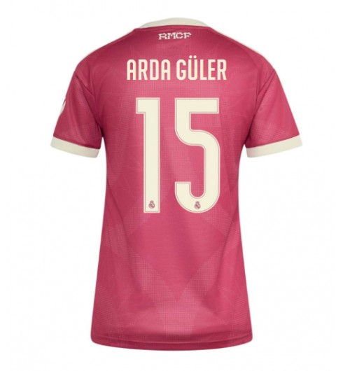 Real Madrid Arda Guler #15 Alternativní Dres pro Dámské 2026-27 Krátký Rukáv Real Madrid Arda Guler #15 Alternativní Dres pro Dámské 2026-27 Krátký Rukáv